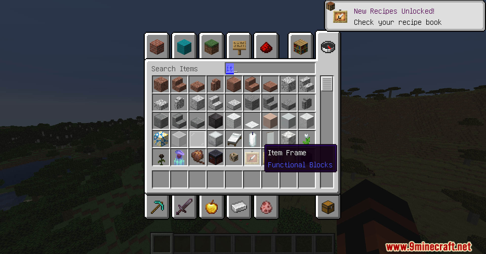 Invis item frame data pack screenshots