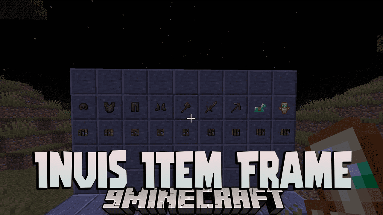 Invis Item Frame Data Pack (1.21.11, 1.20.1) – Conceal Your Collections With Style