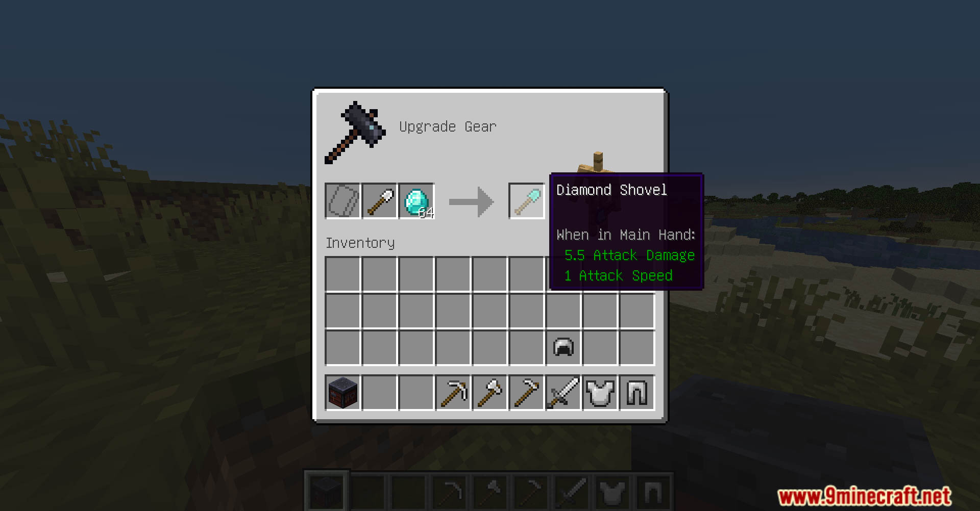 Minecraft Diamond Upgrade Iron To Diamond Tools Upgrades Data Pack (1.21.11, 1.20.1) – Enhance ...