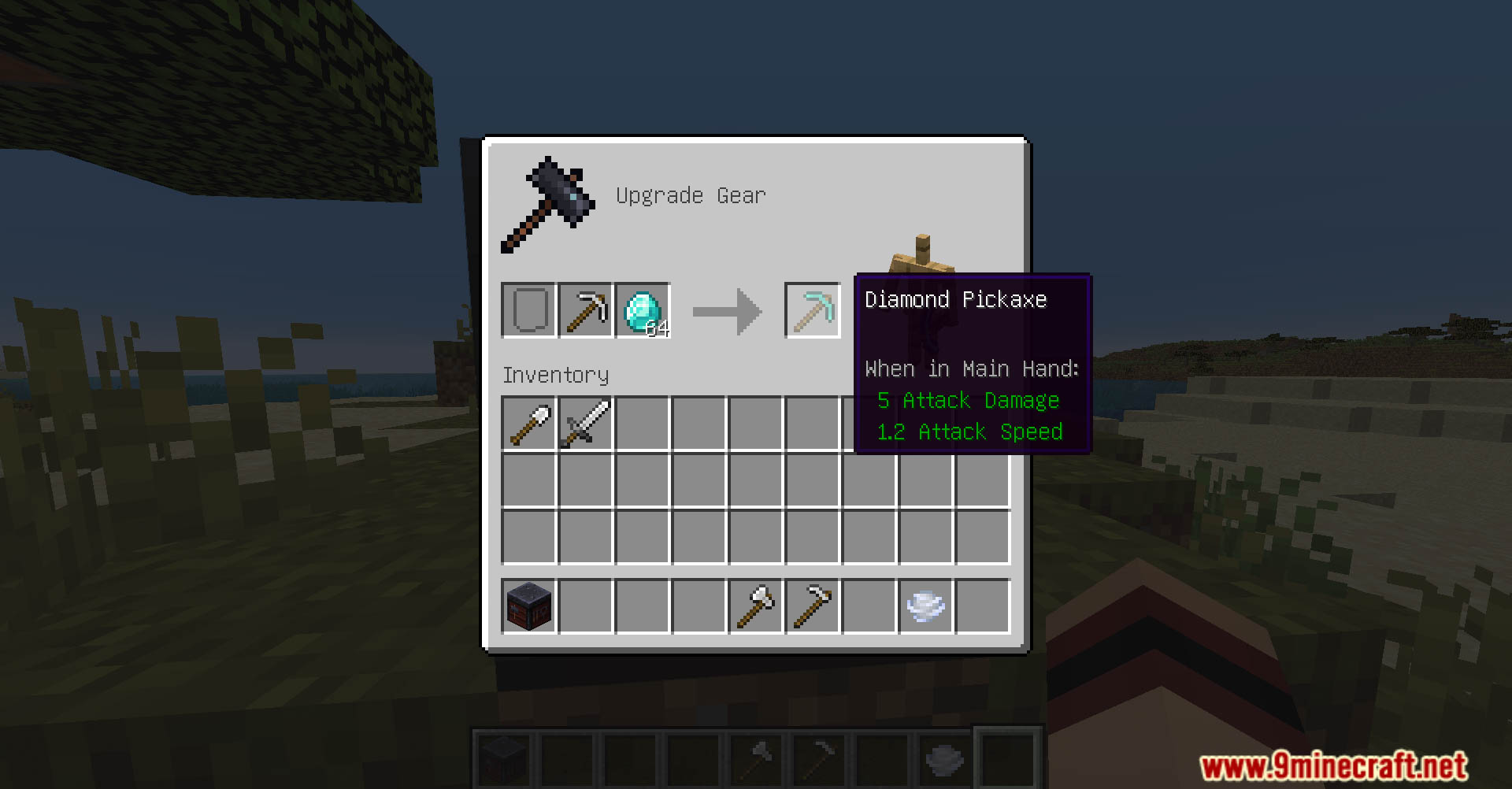Iron To Diamond Tools Upgrades Data Pack (1.21.11, 1.20.1) – Enhance ...