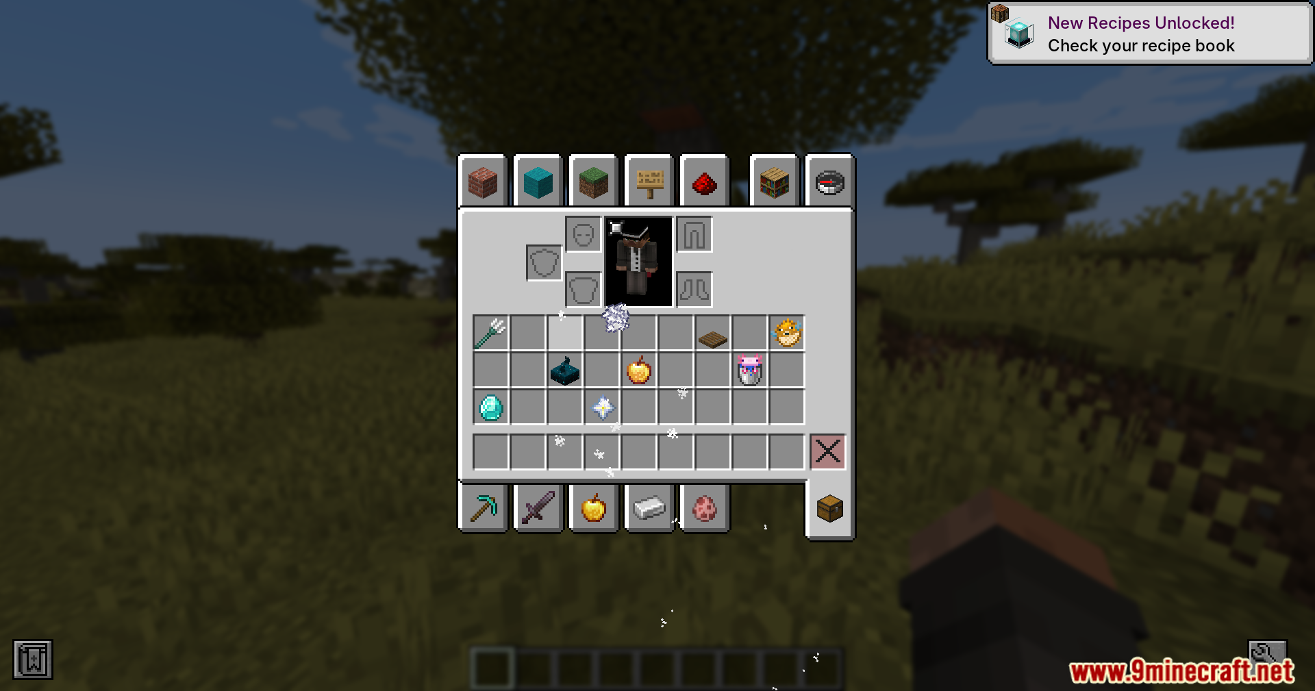 LopyMine’s Inventory Interactions Mod (1.21.11, 1.20.1) – Items Swing ...