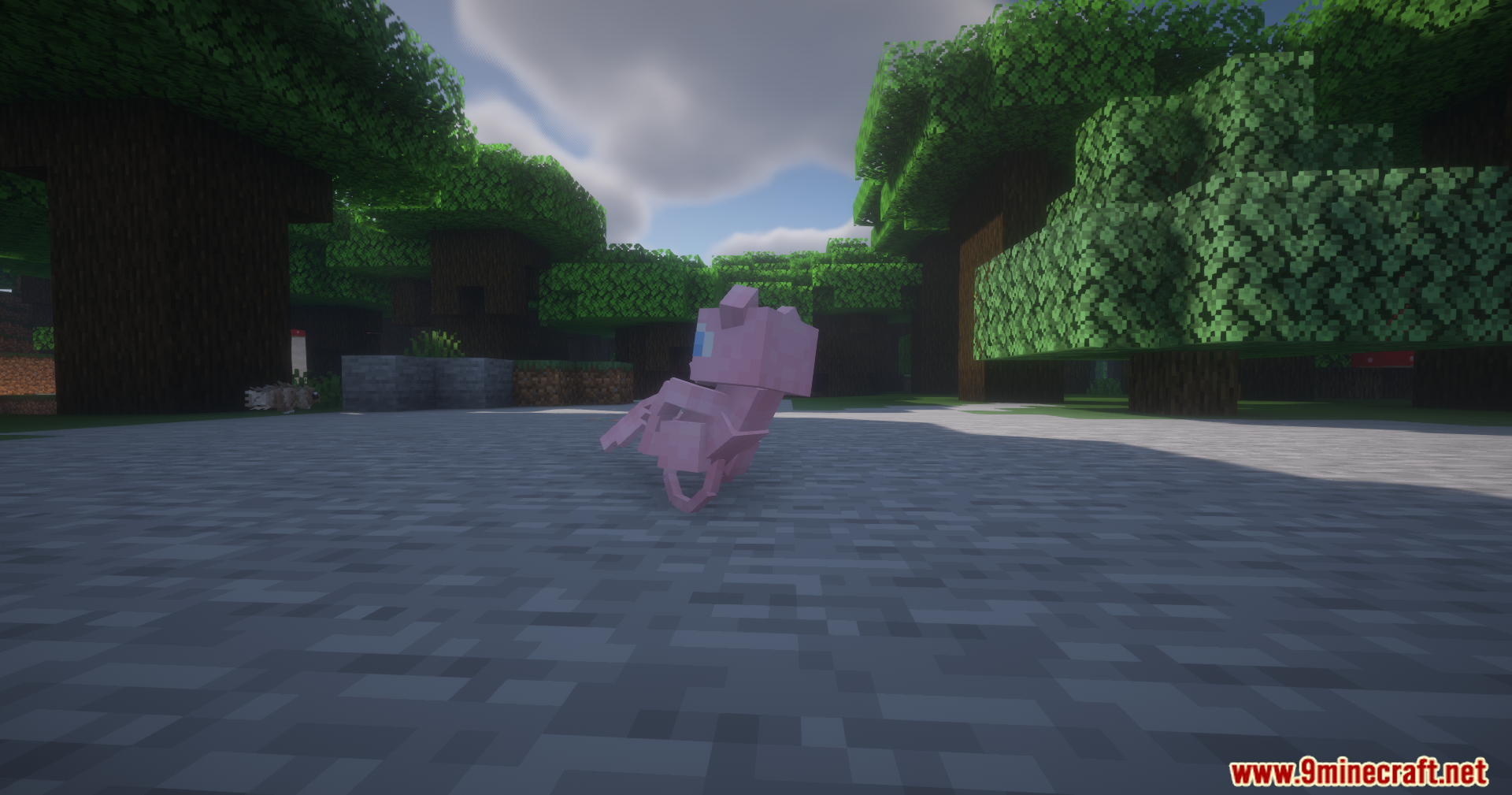 Mellomons Data Pack (1.21.1) – Track Down A Rare Animated Mew In Jungles 7 Mellomons data pack screenshot 6
