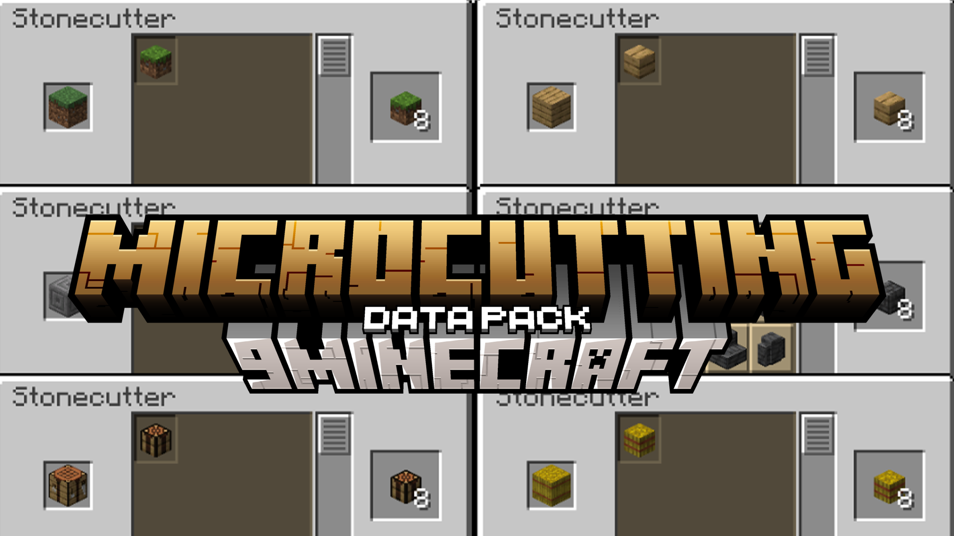 MicroCutting Data Pack (1.21.11, 1.21.1) – Miniature Crafting