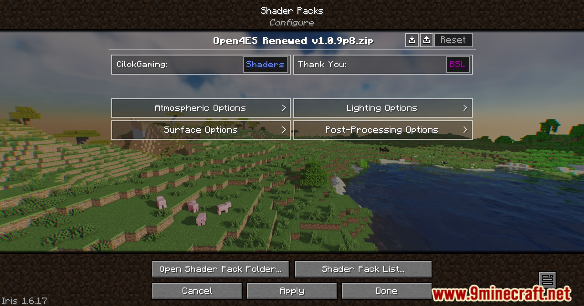 Open4Es Renewed Shaders (26.1.2, 1.20.1) – Enhanced Graphics For Low-End Devices 6 Open4es renewed shaders screenshots 5