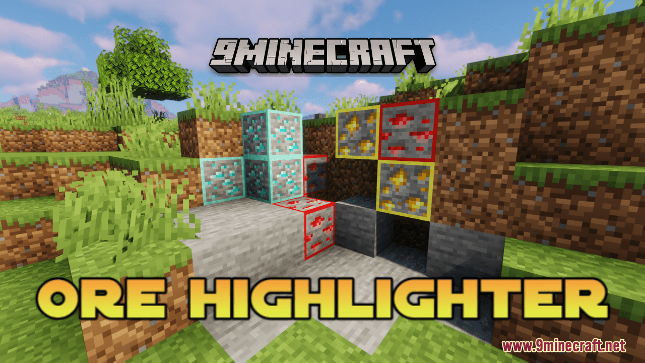 Ore Highlighter Resource Pack (1.21.11, 1.20.1) – Texture Pack