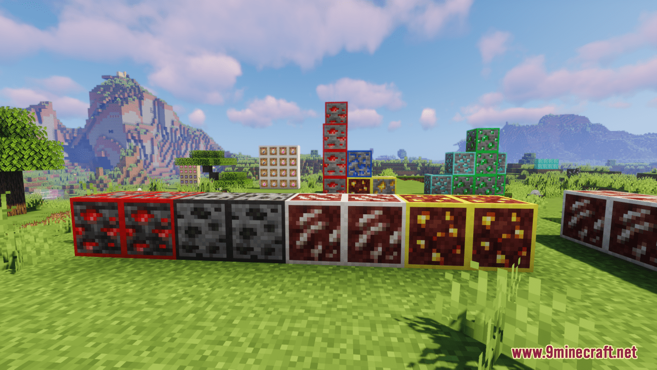 Ore Highlighter Resource Pack (1.21.11, 1.20.1) – Texture Pack 3 Ore highlighter screenshots 2