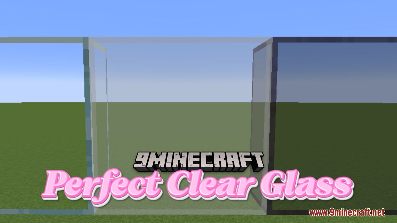 Perfect Clear Glass Resource Pack (1.21.11, 1.21.1) – Spotless Connected Glass