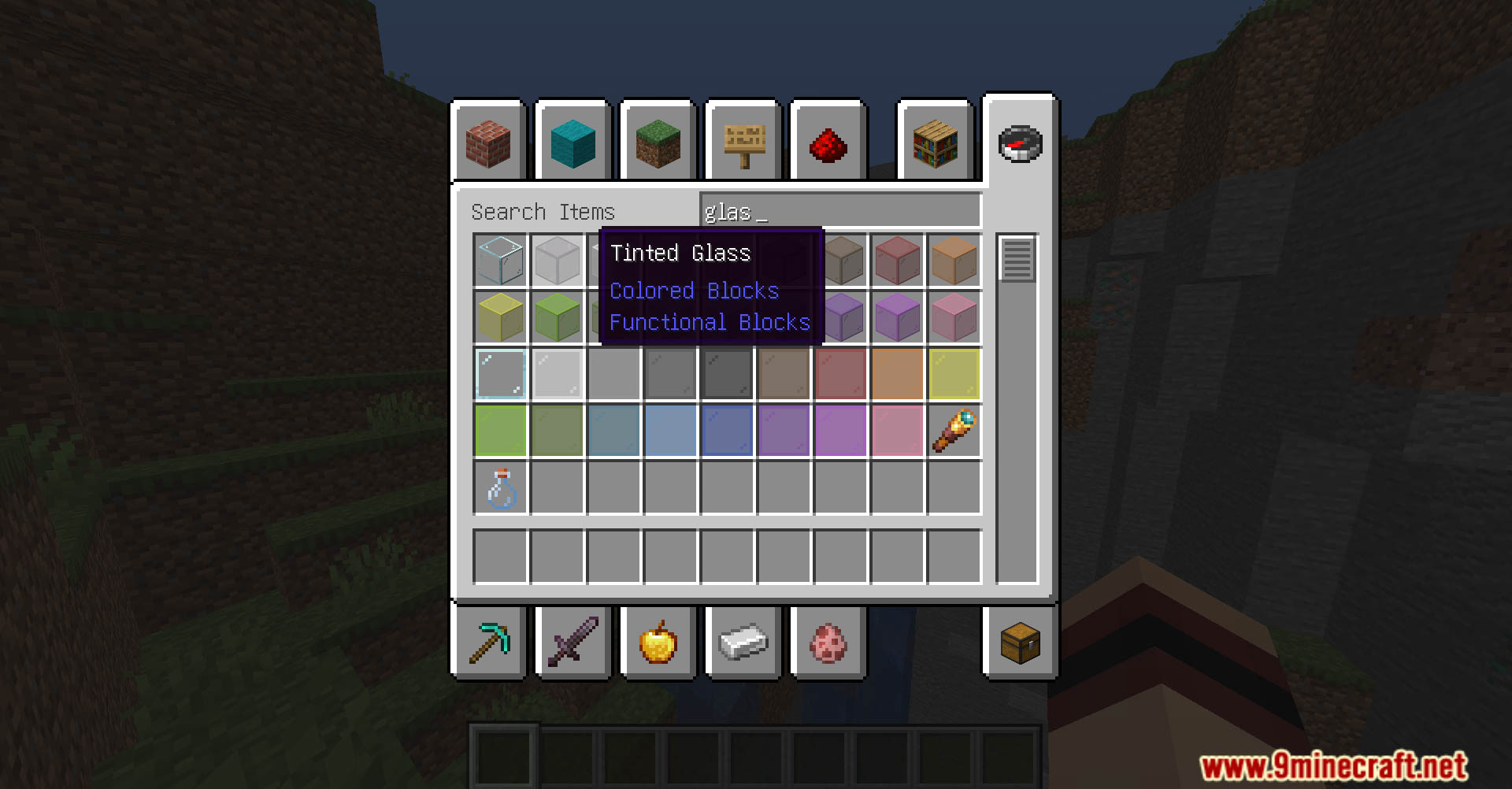 Pickaxe effective glass data pack screenshots