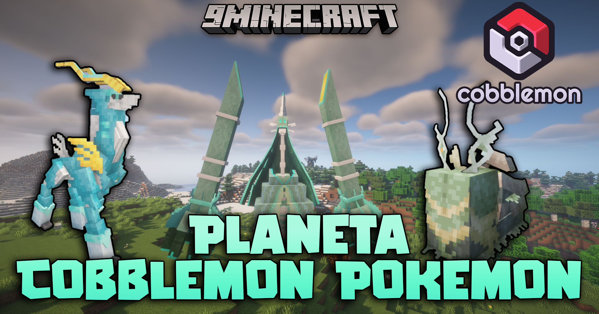 Planeta Cobblemon Pokemon Data Pack (1.21.1, 1.20.1) – Summon Paradox Pokemon