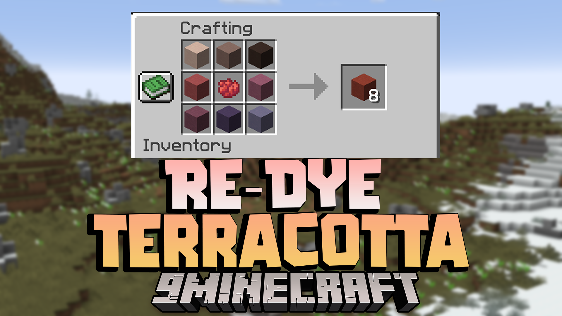 Re-Dye Terracotta Data Pack (1.21.11, 1.20.1) – Unlimited Color Customization