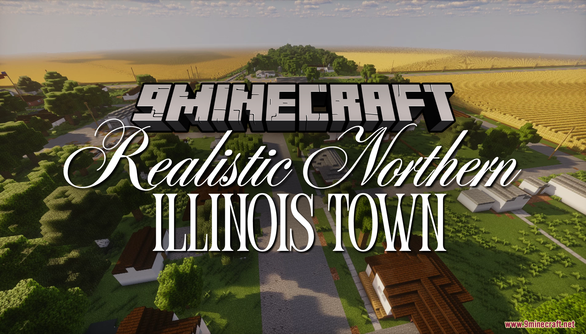 Realistic Northern Illinois Town Map (26.1.2, 1.20.1) – Peaceful Midwest Farm Life