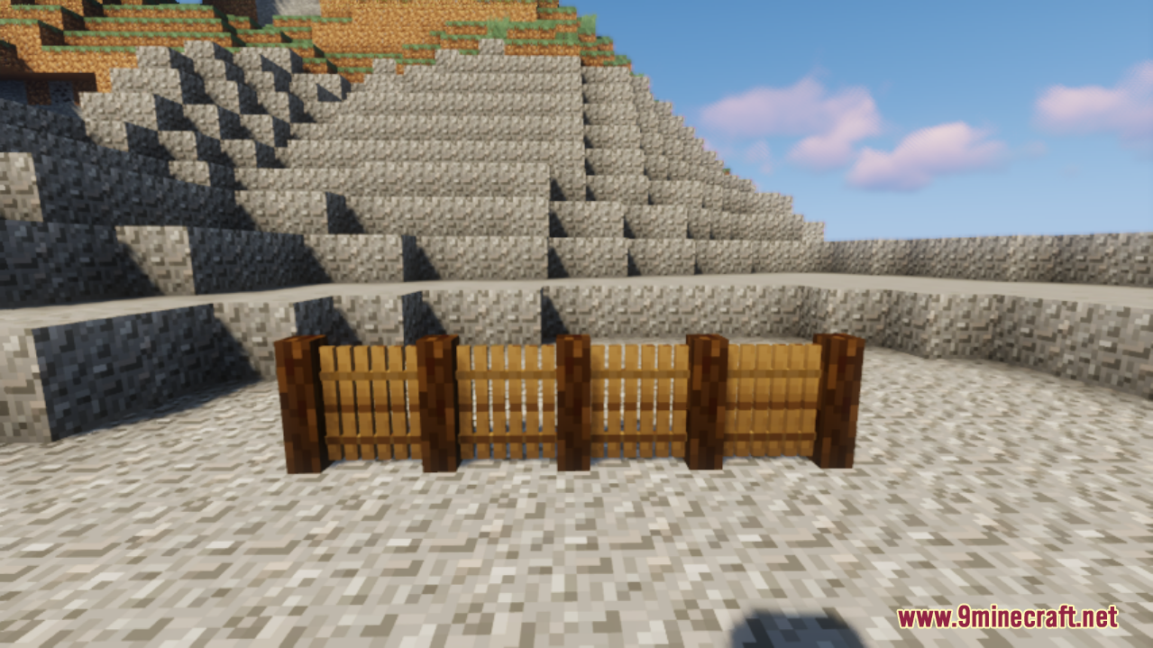 Remodeled fence and gates resource pack screenshots 4 1