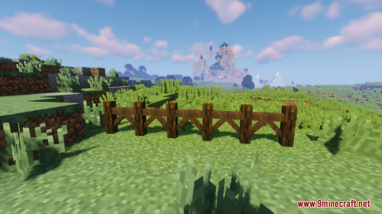 Remodeled fence and gates resource pack screenshots 8 1
