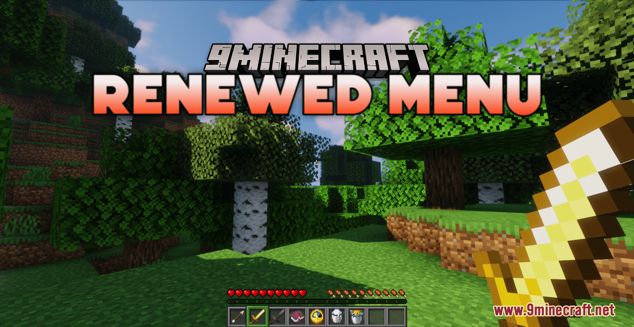 Renewed Menu Resource Pack (26.1.2, 1.20.1) – Texture Pack