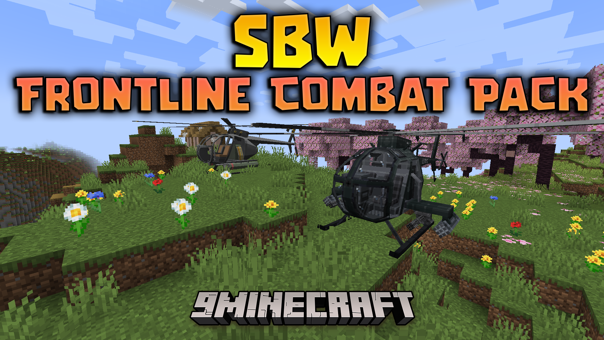 SBW Frontline Combat Pack Mod (1.20.1) – Command Attack Helicopters And ...