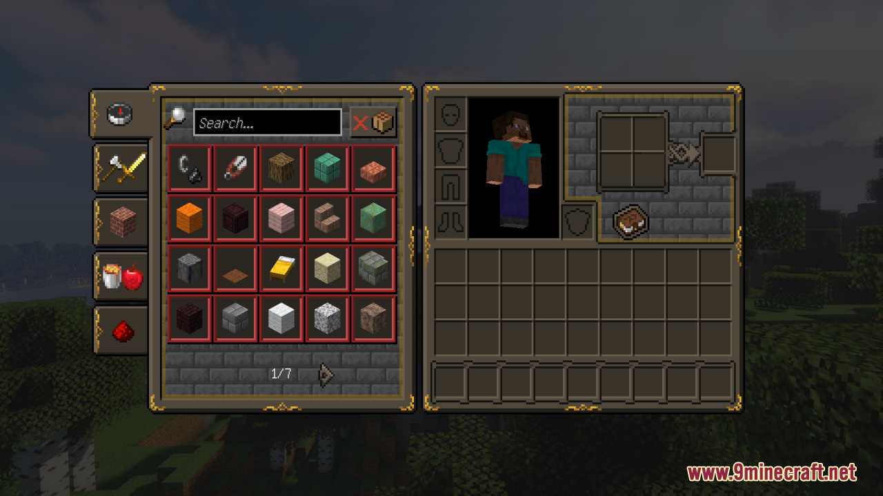 STONEBORN UI Overhaul Resource Pack (26.1.2, 1.20.1) – Texture Pack