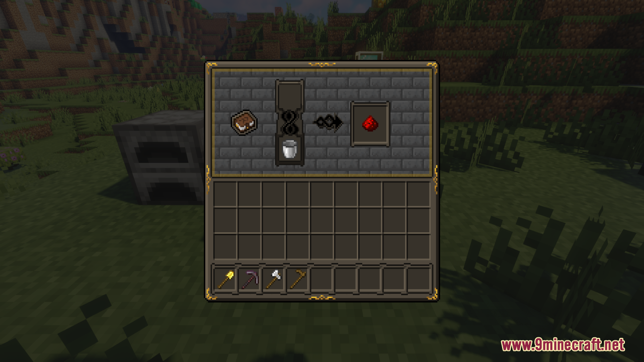 STONEBORN UI Overhaul Resource Pack (26.1.2, 1.20.1) – Texture Pack