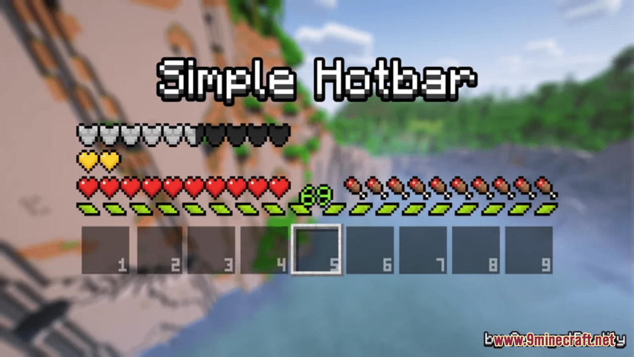 Simple Hotbar Resource Pack (26.1.2, 1.20.1) – Texture Pack