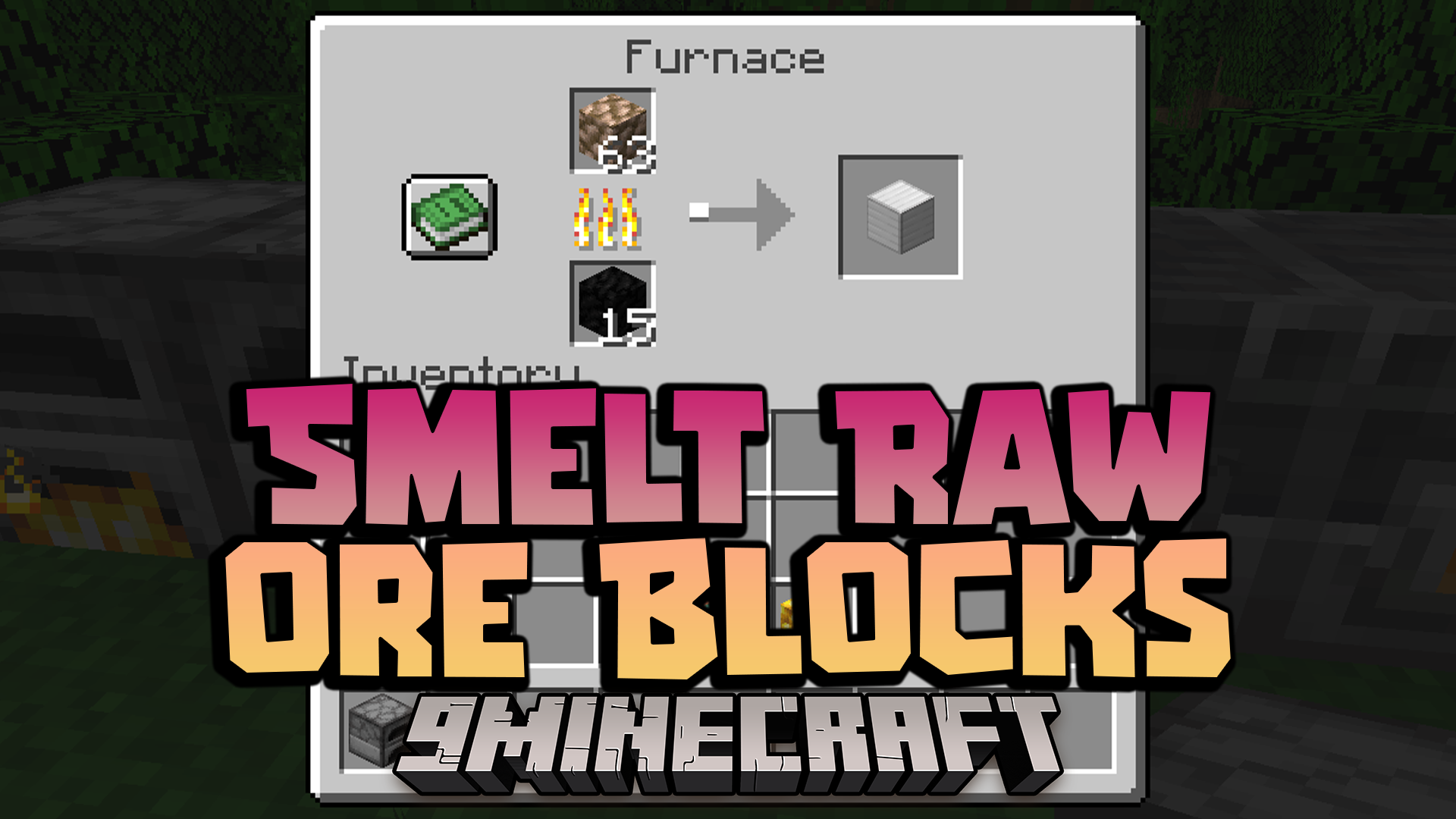 Smelt Raw Ore Blocks Data Pack (1.21.11, 1.20.1) – Raw Ore Blocks Into Valuable Ingots With Ease