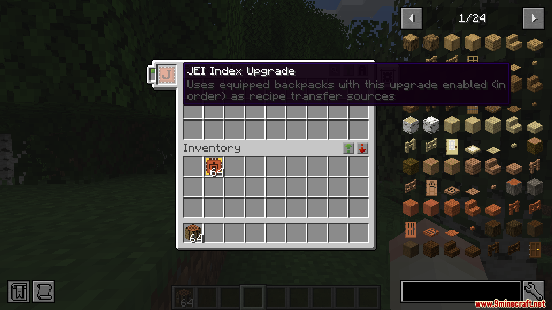 Sophisticated JEI Index Mod (1.21.1, 1.20.1) – Craft Straight From Your ...