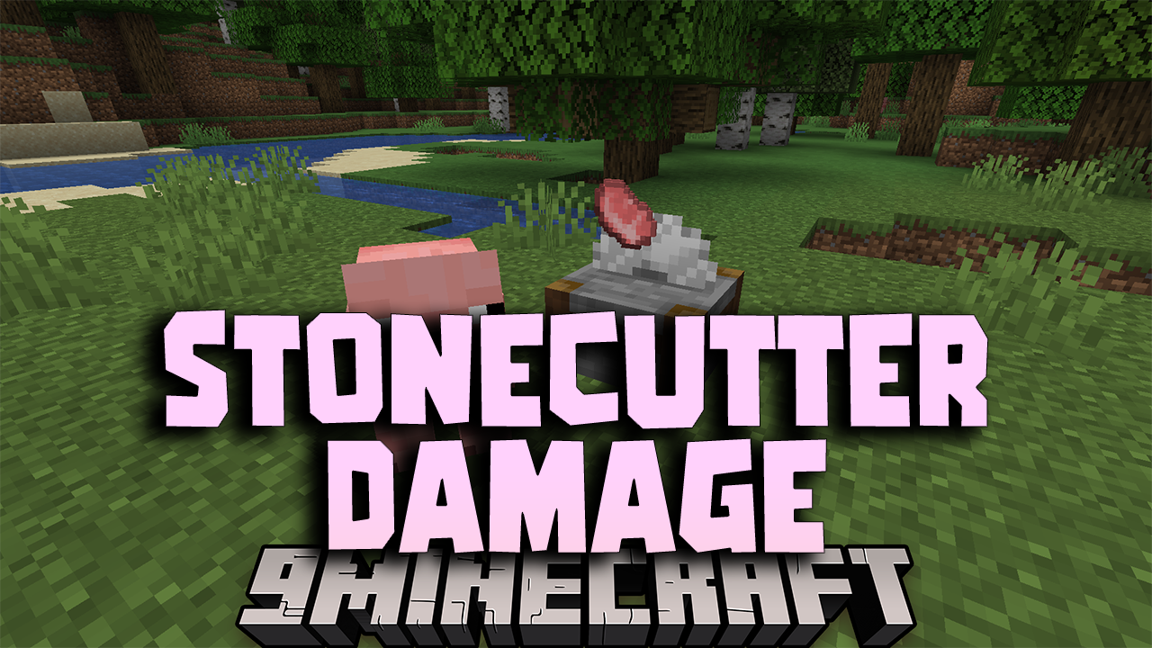 Stonecutter Damage Data Pack (1.21.11, 1.20.1) – Realistic Blade