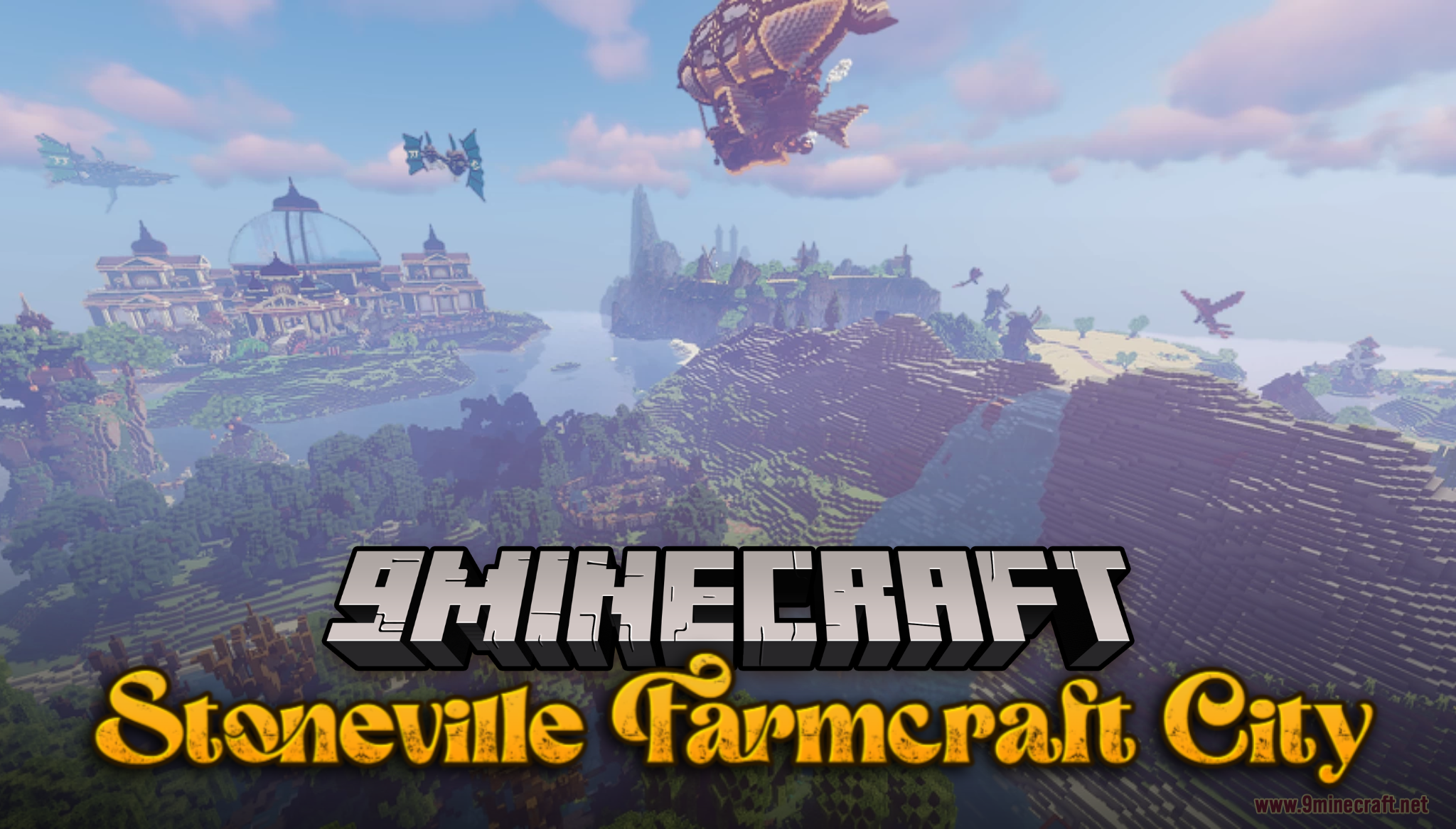 Stoneville Farmcraft City Map (26.1.2, 1.20.1) – A Fantasy World