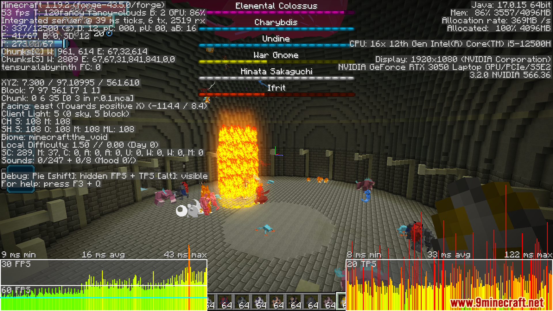 Tensura Smoothcraft Mod (1.19.2) – Battle Huge Monster Hordes Without Lag 15 Tensura smoothcraft mod screenshot 14
