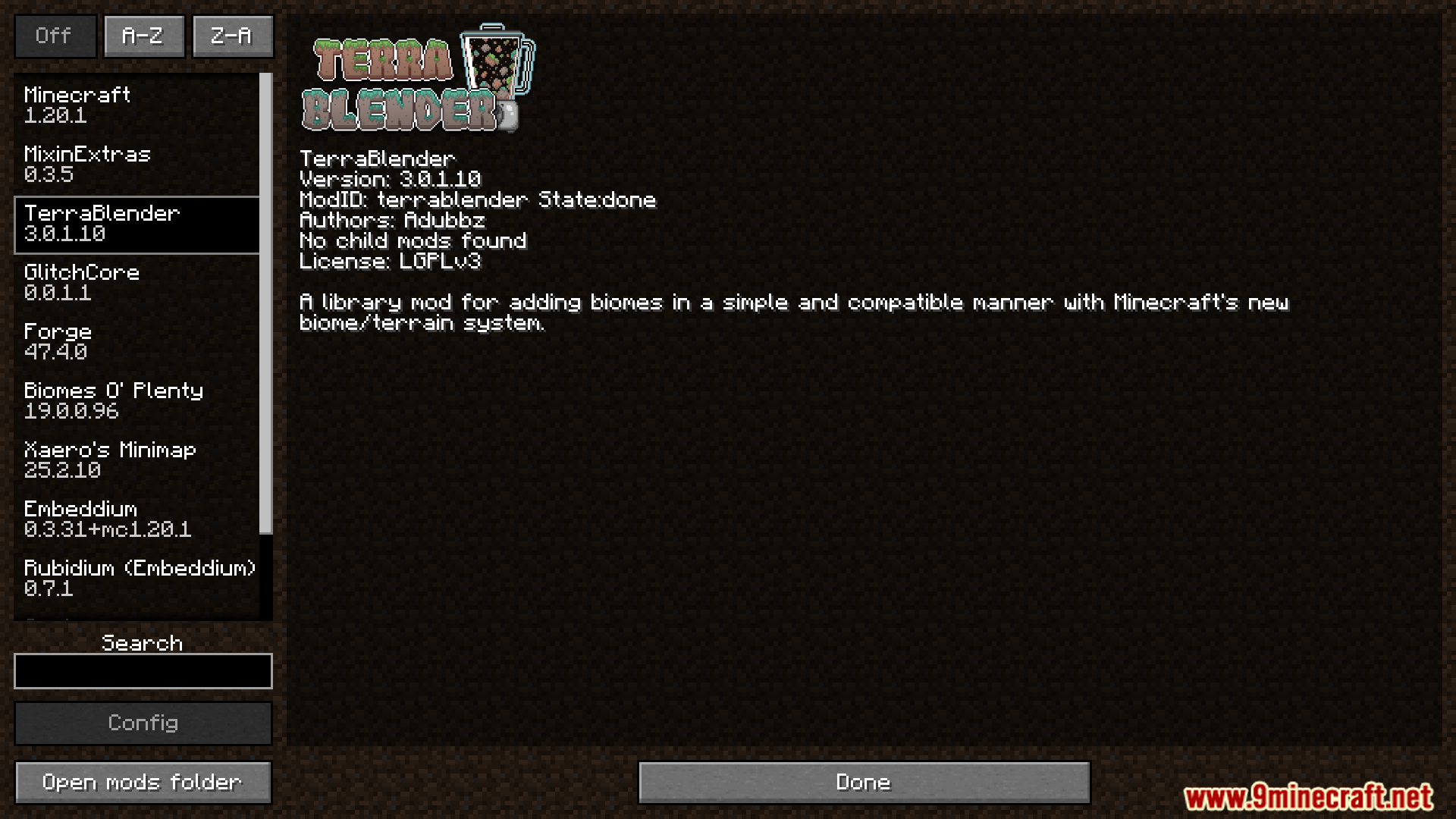 Terrablender mod screenshot 01