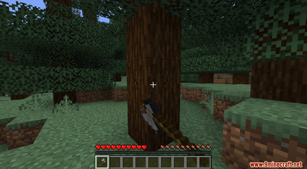 Treecapitator data pack screenshots 1