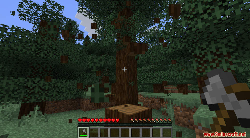 Treecapitator data pack screenshots 2