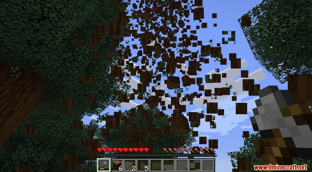 Treecapitator data pack screenshots 4
