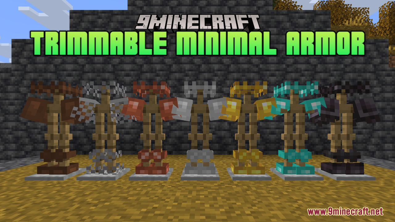 Trimmable Minimal Armor Resource Pack (26.1.2, 1.20.1) – Texture Pack