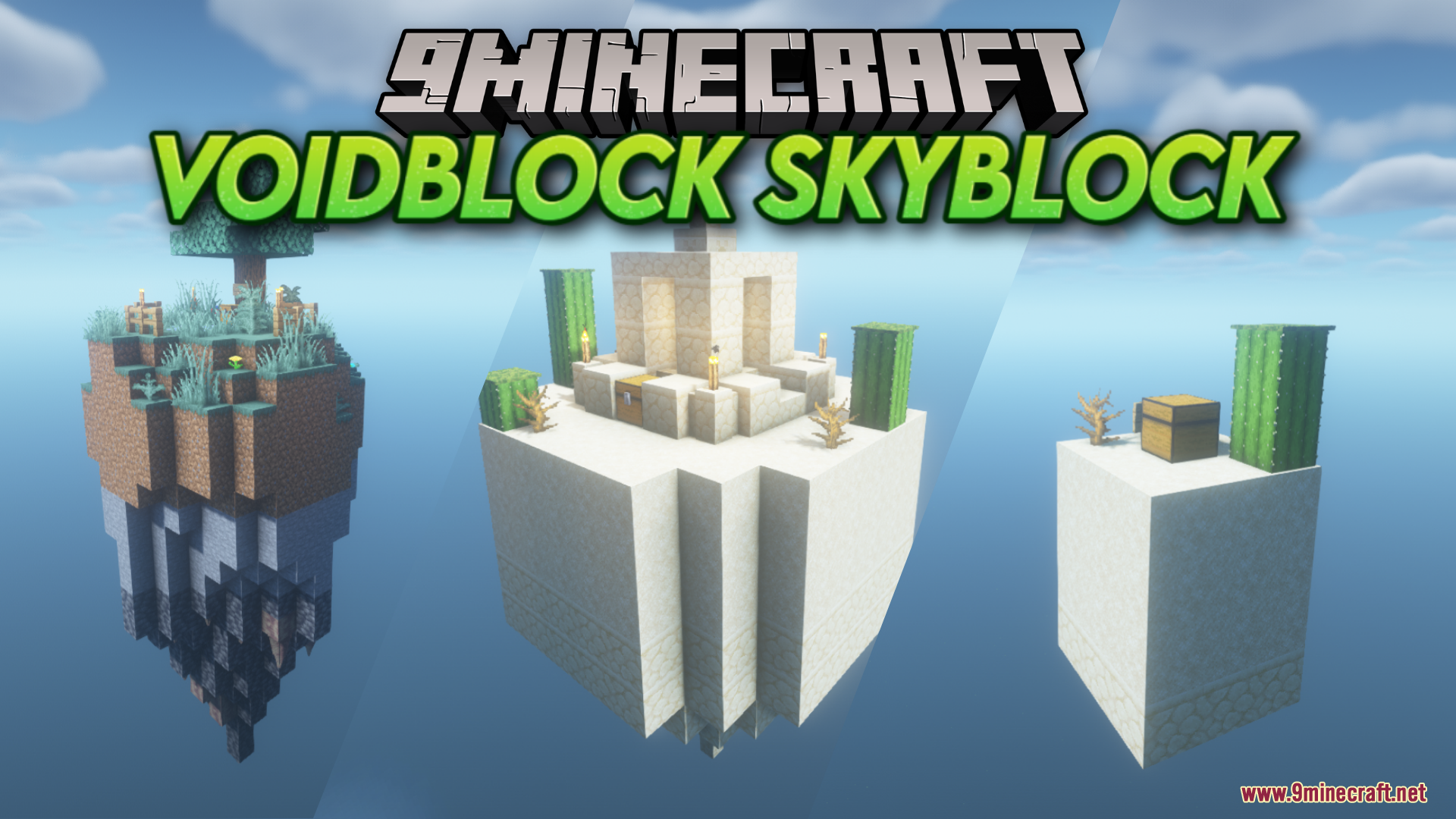 Voidblock Skyblock Map (26.1.2, 1.20.1) – Defy the Endless Void