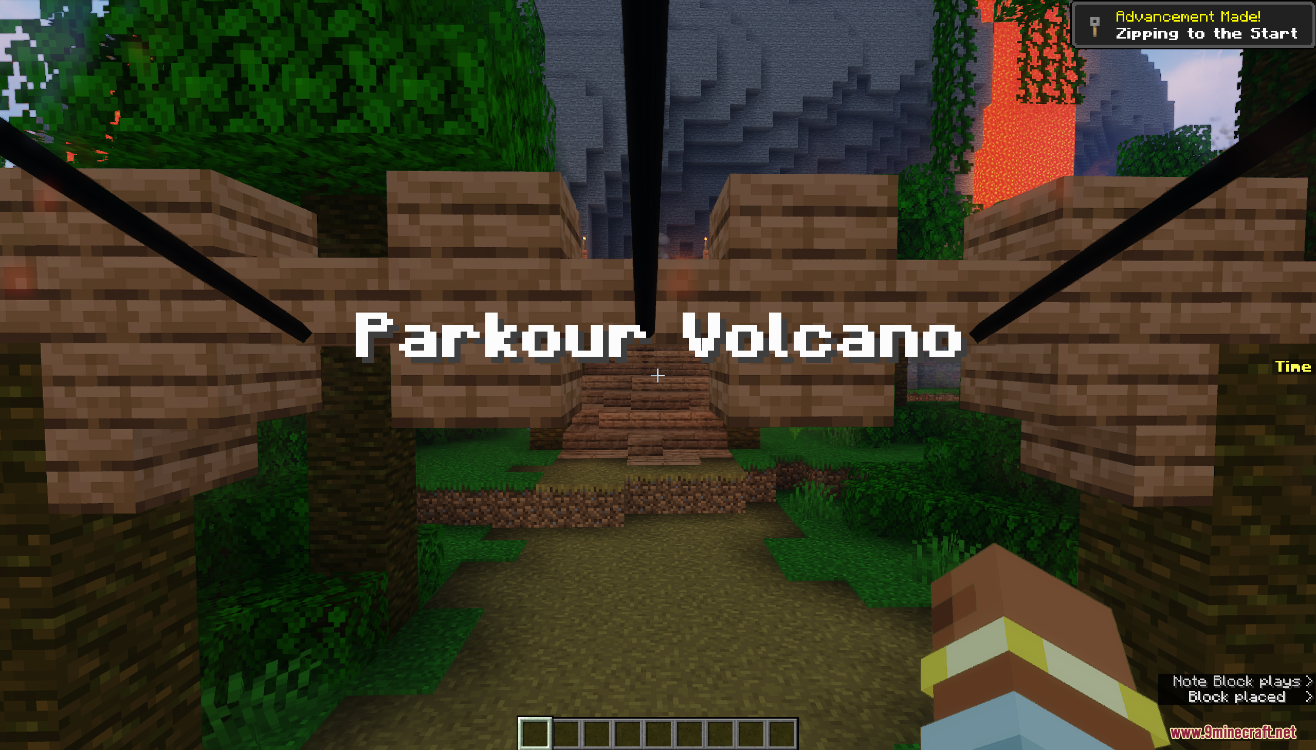 Volcanic Parkour Map (26.1.2, 1.20.1) – Survive The Heat! 3 Volcanic parkour screenshots 2