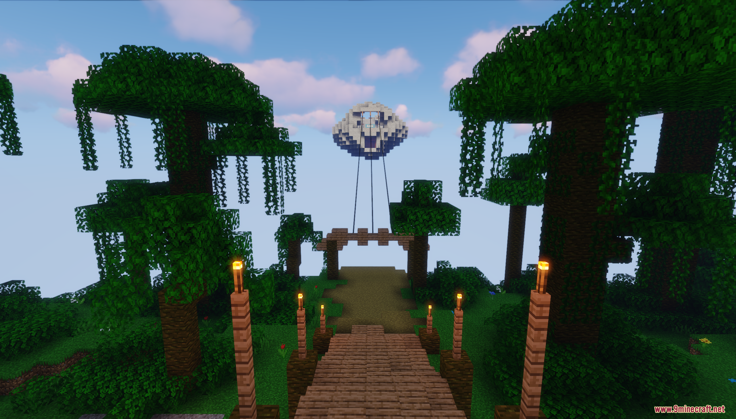 Volcanic Parkour Map (26.1.2, 1.20.1) – Survive The Heat! 4 Volcanic parkour screenshots 3