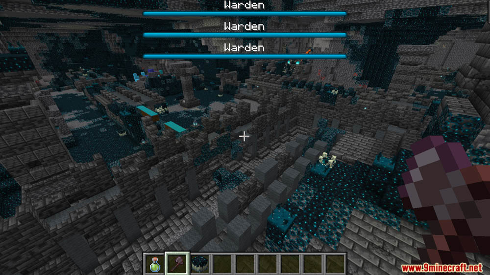 Warden bossbar data pack screenshot 9
