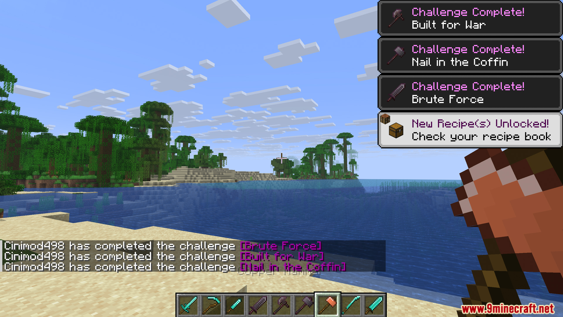 Weapons Expanded Mod (26.1.2, 1.20.1) – Expand The Combat Systems 11 Weapons expanded mod screenshots 11
