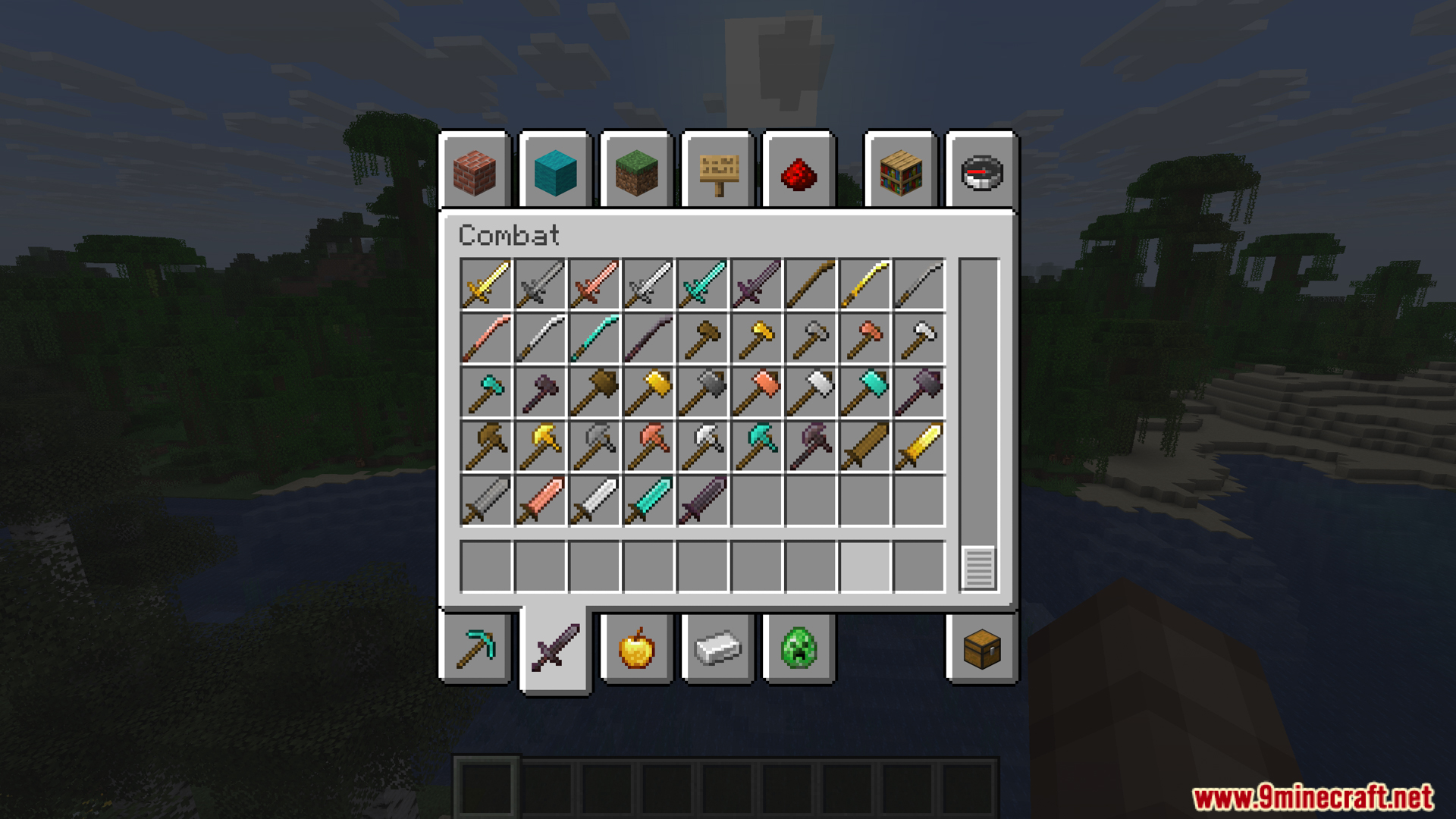 Weapons Expanded Mod (26.1.2, 1.20.1) – Expand The Combat Systems 3 Weapons expanded mod screenshots 3