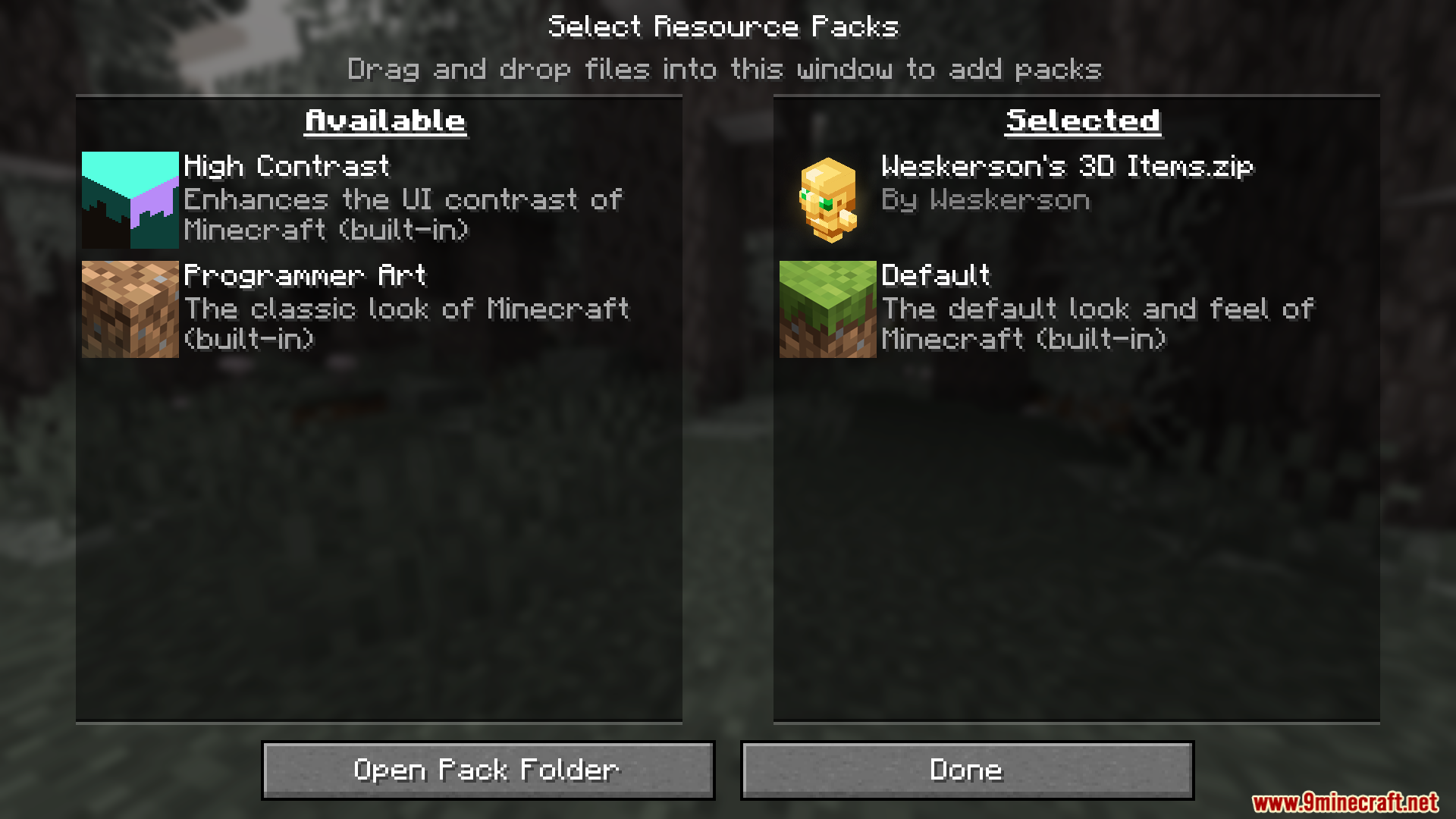 Weskersons 3D Items Resource Pack (26.1.2, 1.21.11) – Texture Pack 2 Weskersons 3d items resource pack screenshots 01