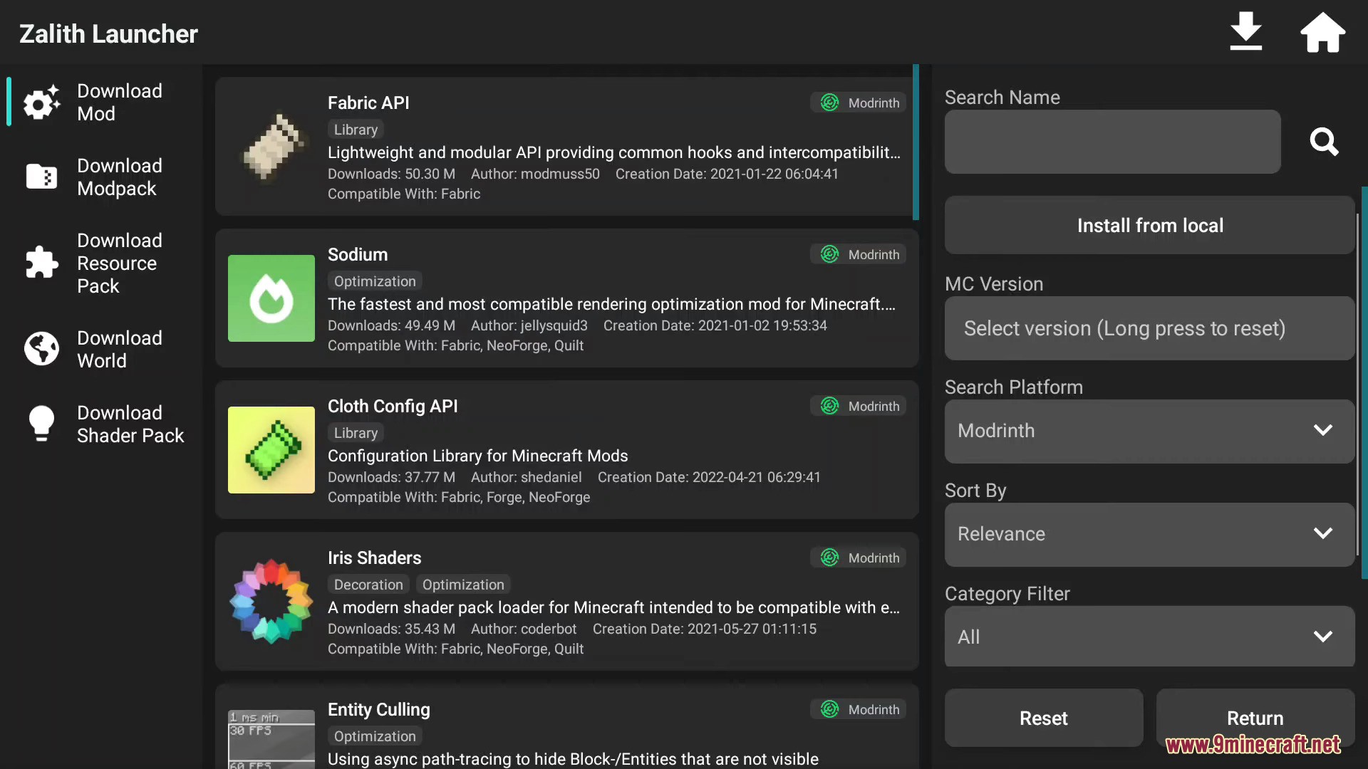 Zalith Launcher (26.1.2, 1.20.1) – Playing Java Edition On Android 4 Zalith launcher screenshots 3