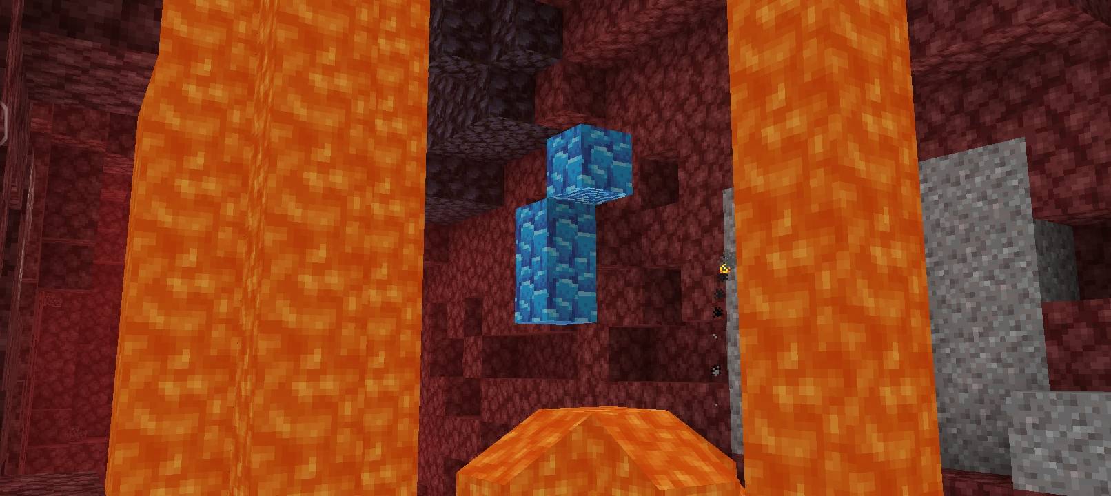 Blue ancient debris texture pack mcpe screenshots 3