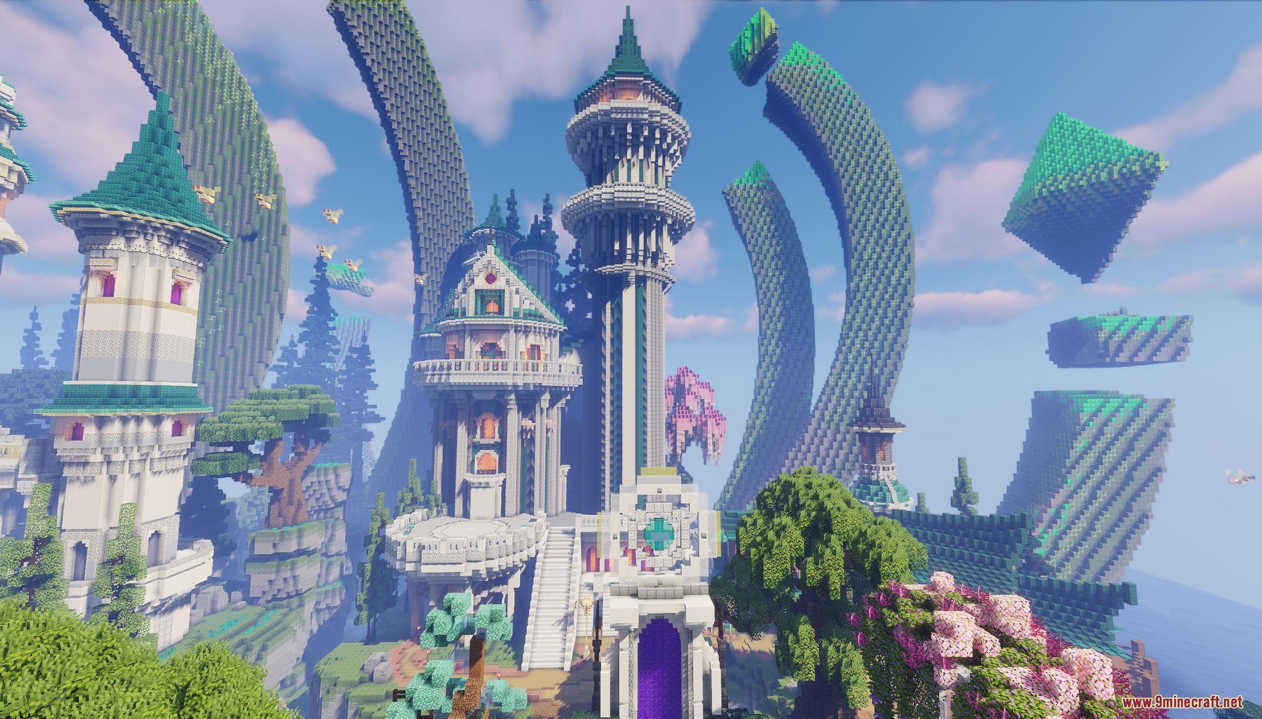 Emerald Era Map (26.1.2, 1.20.1) – Grand Fantasy City