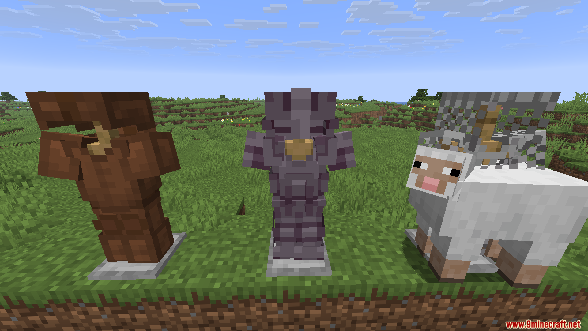 Glowing 3D Armor Resource Pack (26.1.2, 1.21.11) – Detailed 3D Armor