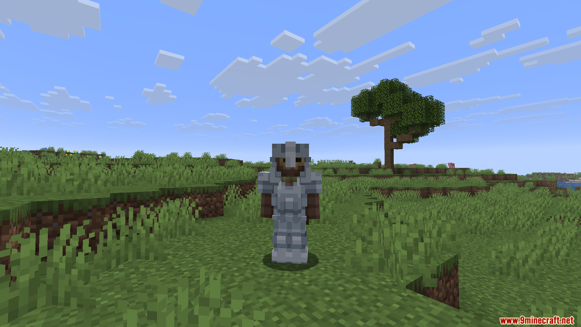 Glowing 3D Armor Resource Pack (26.1.2, 1.21.11) – Detailed 3D Armor