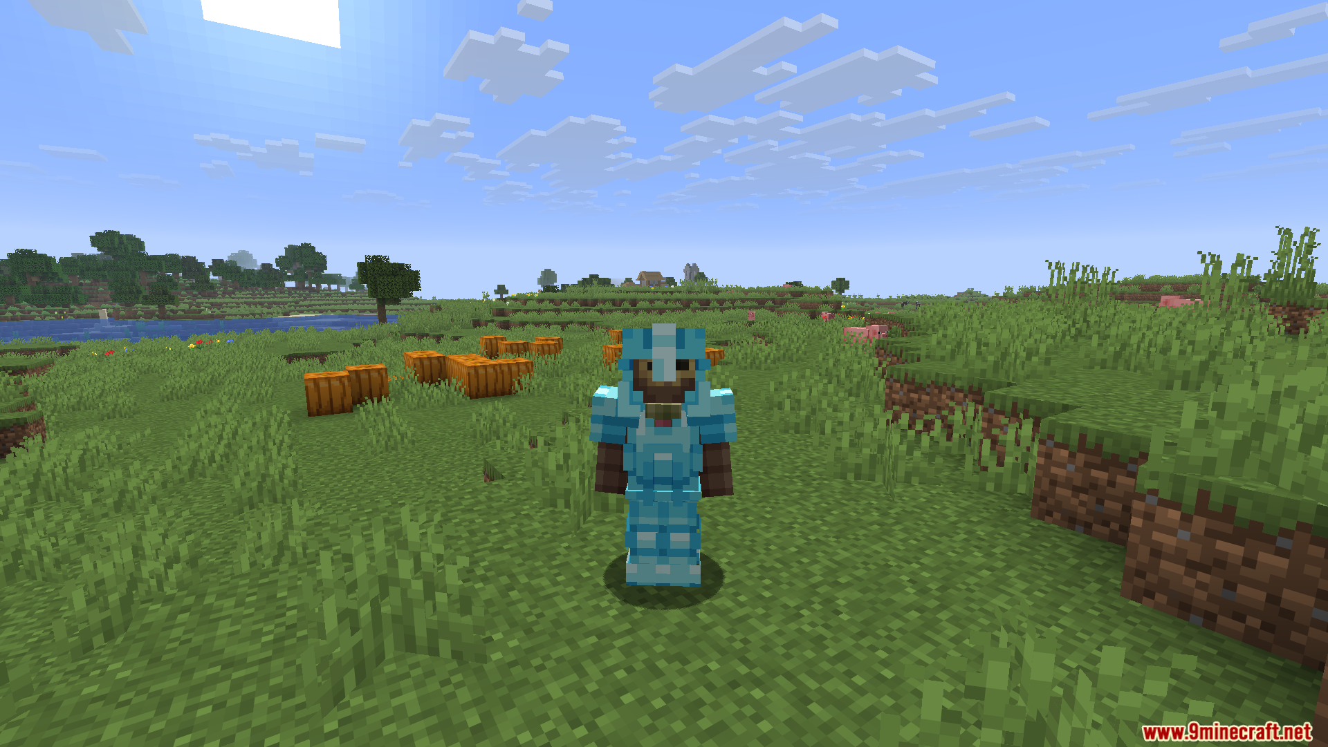 Glowing 3D Armor Resource Pack (26.1.2, 1.21.11) – Detailed 3D Armor