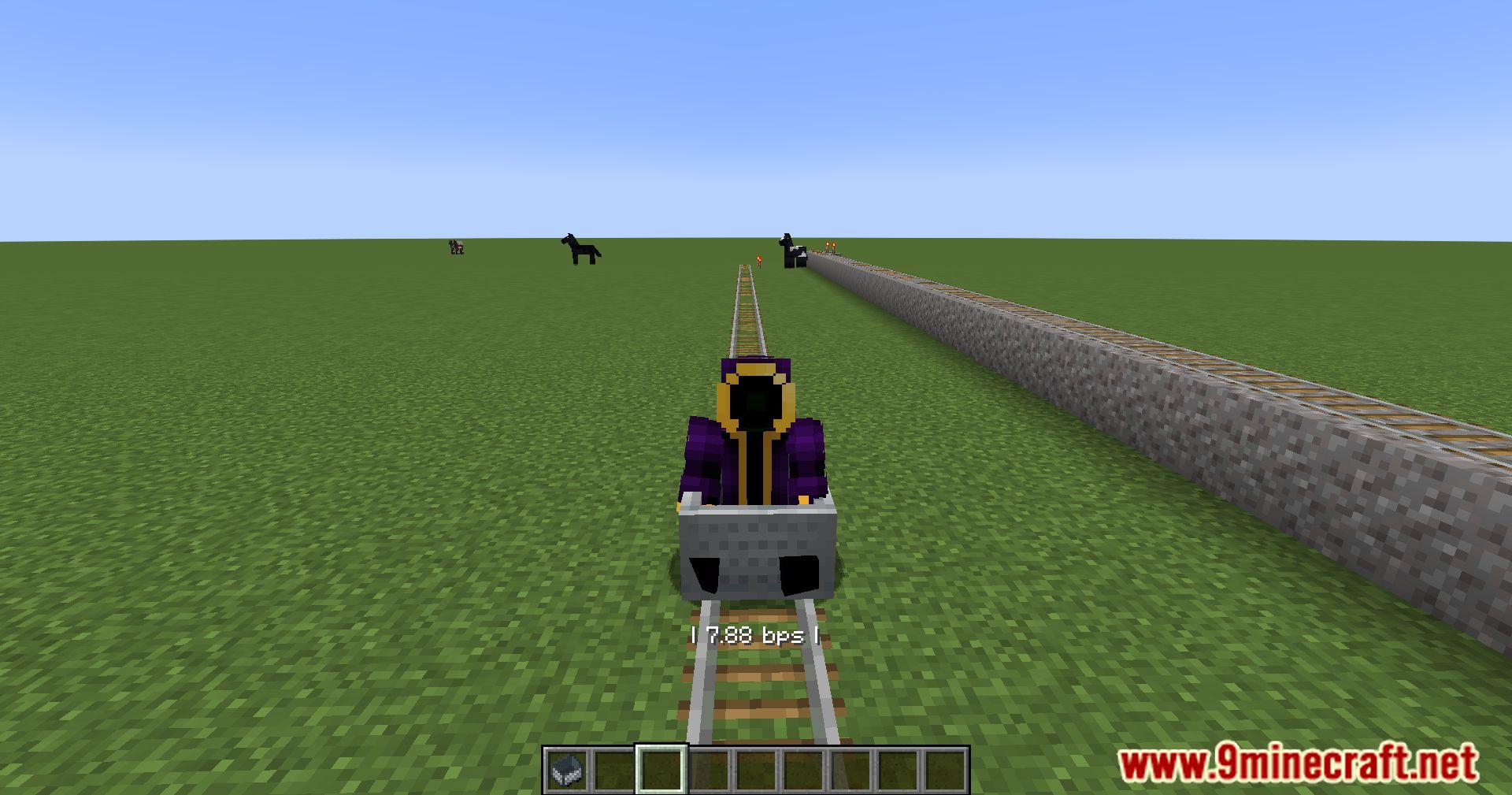 High-Speed Rail Mod (26.1.2, 1.20.1) – Transforming Minecart Travel