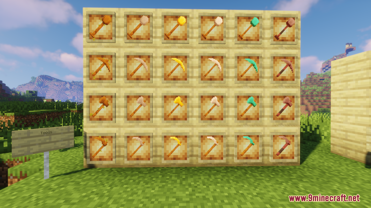 Pixelby: Tools Resource Pack (26.1.2, 1.20.1) – Texture Pack 8 Pixelby tools screenshots 7