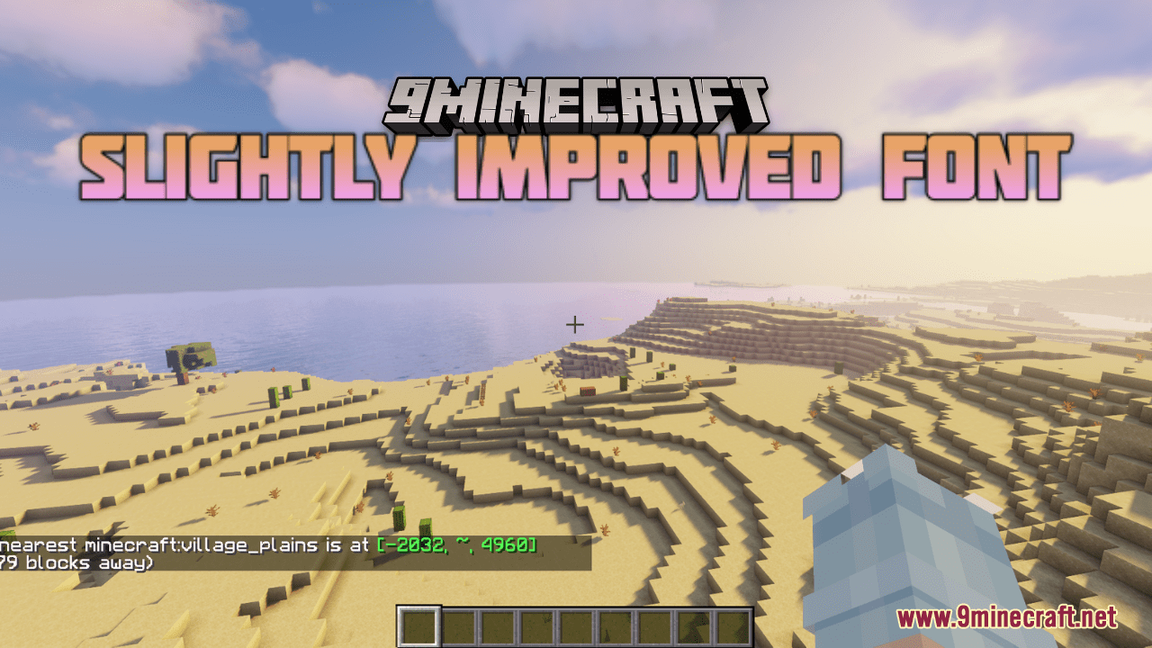 Slightly Improved Font Resource Pack (26.1.2, 1.20.1) – Texture Pack