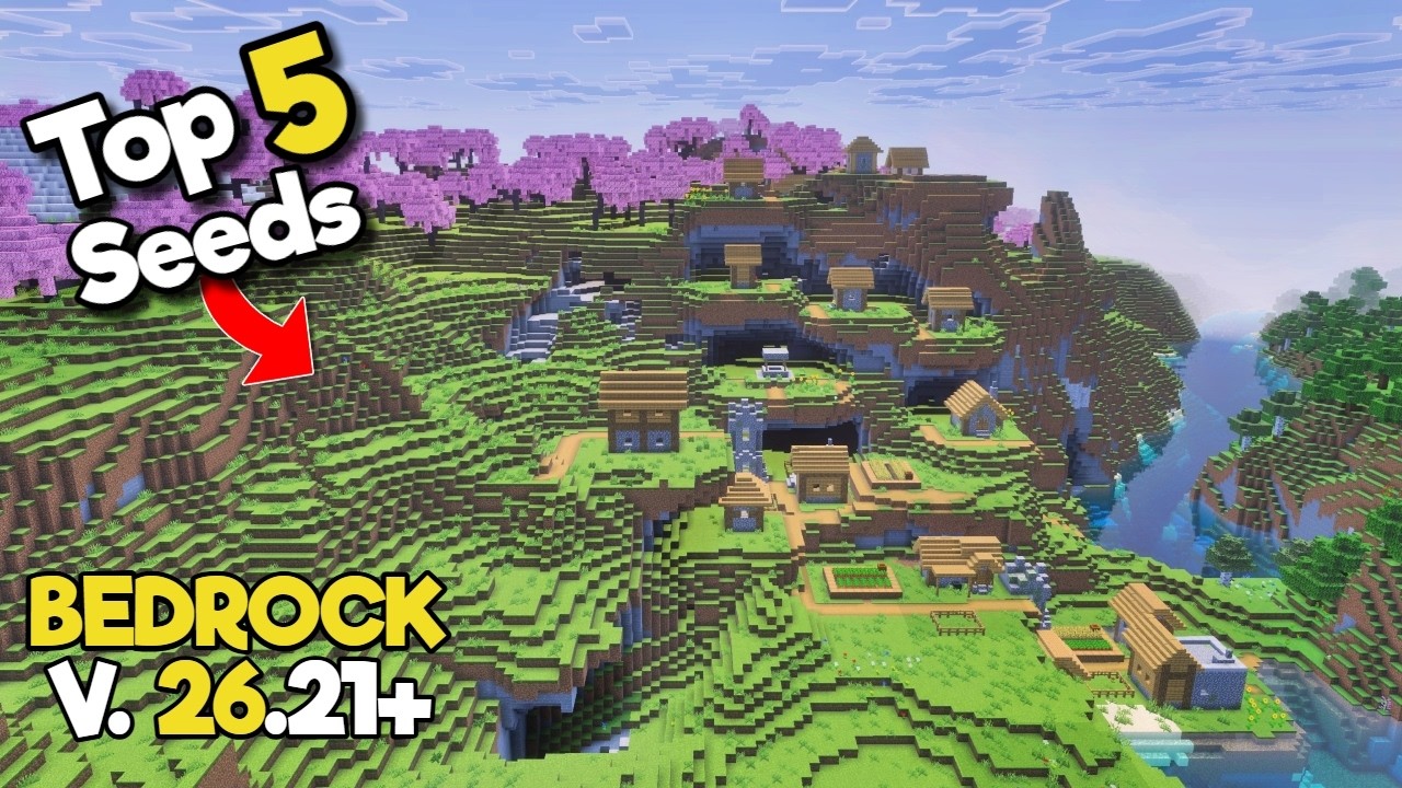 5 Ultimate Starter Seeds For Minecraft (26.2, 1.21.1) – Bedrock Edition
