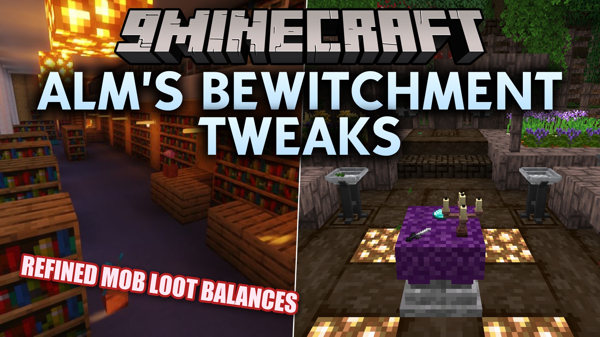 Alm’s Bewitchment Tweaks Data Pack (1.20.1) – Hunt Hellhounds and Mine Less